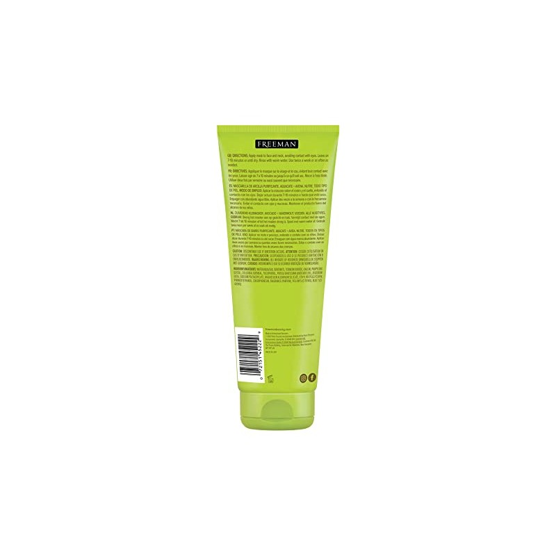 Freeman Facial Masque, Purifying - 6 fl oz