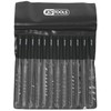 KS Tools 140.3050 Needle files set, 12 pcs, 145mm