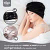 Hilph Sleep Cap, Satin Lined Extra Large Women Curly Hair