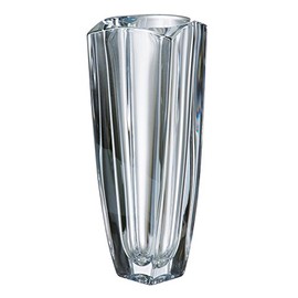 Barski - European Glass - Crystalline - Vase - 13" Height - Made in Europe