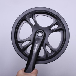 PROWHEEL 44T 48T Bike Crankset,152MM/160MM/165MM/170MM/175MM Bike Crankset,Double ChainWheel and Replacement Chain Guard,Compatible with City Bike,MTB,EBIKE,Cargo,Road Bike,Folding Bike