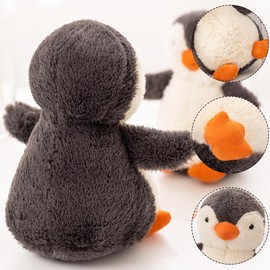 Penguin Plush Toy, Penguin Plush Doll, Children's Toy, Plush Toy, Cuddly Toy, Plush Toy, Dolls, Toy, Cuddly Toy, Sleeping Pillow, Throw Pillow, Gift for Children, Girls (30 cm)