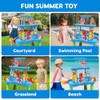 3-Tier Water Table for Toddlers 1-3, Kids Water Play Table