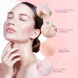 JYNVO Schlupflider Stripes,Augenlid-Tape,Anwendung in einem Schritt,wasserfest, 24h Halt, double eyelid lifting tapes