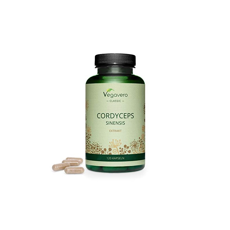Cordyceps Sinensis Vegavero® | 650 mg (10:1) CS-4 Extract 40%