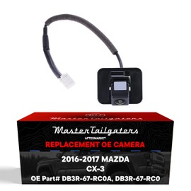 Master Tailgaters Replacement for Mazda CX-3 (2016-2017) Backup Camera OE Part # DB3R-67-RC0A, DB3R-67-RC0