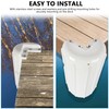 BALAVA Dock Corner Bumper,Dock Fenders Bumper,Marine Dock Bumpers,Inflatable Dock Protection