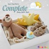 SWEETIE Rubber COLOR Pacifier Natural Rubber Pacifier Rounded 1 Count