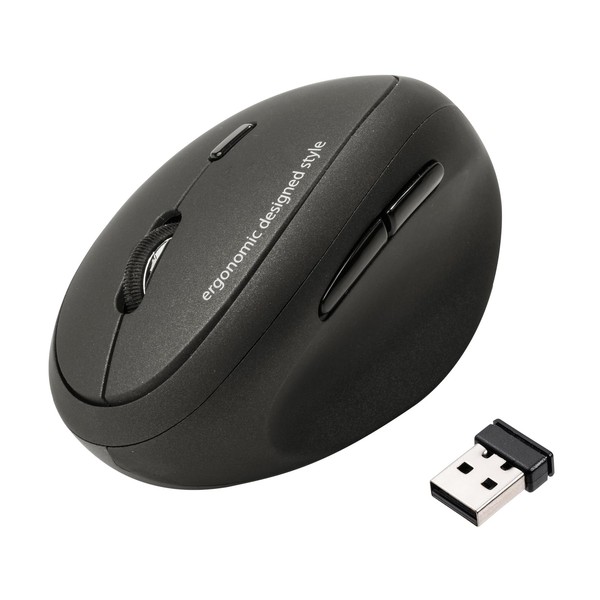 SANWA 2.4G Wireless Ergonomic Mouse, Optical Vertical Ergo Mice for