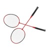 LEIJIAER Badminton Racket Offensive Iron Alloy Lightweight Comfortable Grip Sports