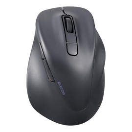 Elecom (ELECOM) Wireless Mouse EX-G Bluetooth, Silent, Size M, 5 Buttons, Multi-Pairing, "AskDoctors Evaluation Service" Certified, Antibacterial, Black M-XGM30BBSKBK