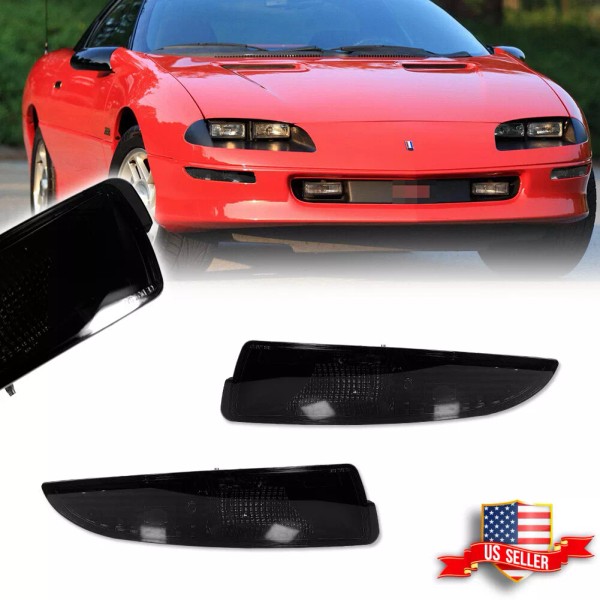 GTINTHEBOX 2PCS Smoked Side Marker Parking Turn Signal Corner Light