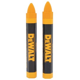 DEWALT DWHT72721 Yellow Lumber Marking Crayon 2 pack