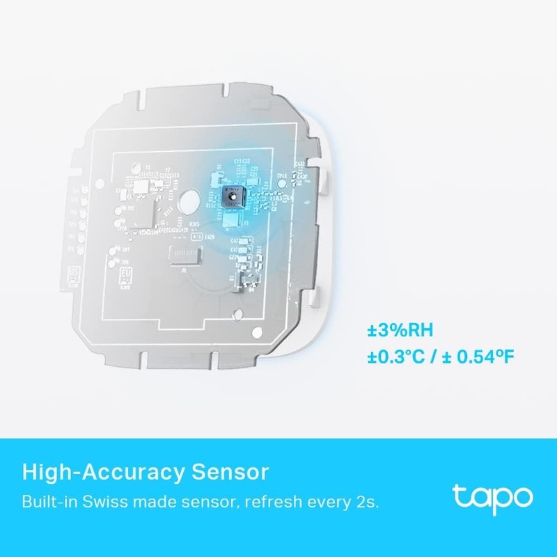Tapo TP-Link T315 Smart Home Temperature and Humidity Meter, Digital