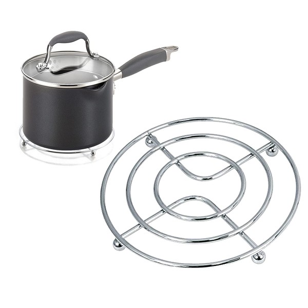 Cooling Rack Round Metal Trivets Holder Hot Pot Pan Cooking