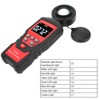 HT620L High Accuracy Portable Digital Light Illuminance Meter Photometer 0‑200000Lx