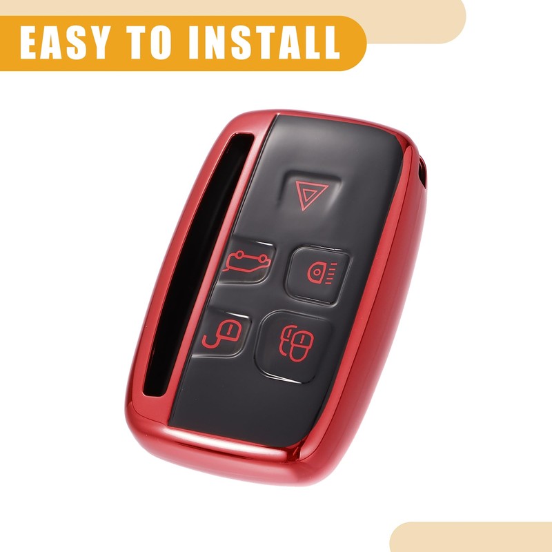 Partuto Key Fob Cover for Range Rover Evoque Velar Discovery