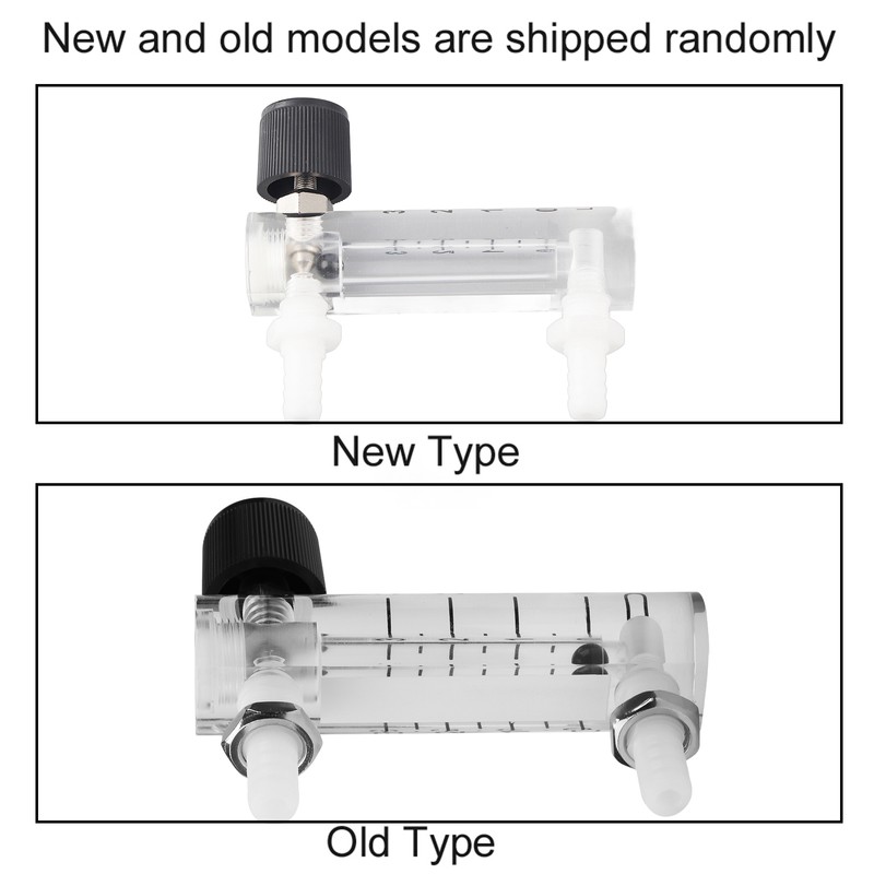 LZQ-2 Flowmeter 0-3LPM Flow Meter with Control Valve for Oxygen/Air/Gas