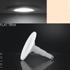 Jolux 5/6 Inch LED Can Lights Adjustable Recessed Retrofit Downlight,12W=60W,5000K