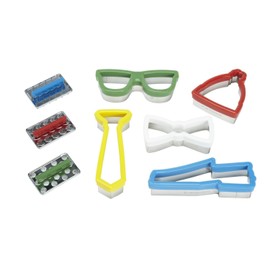 Band of Outsiders Cookie Cutter and Stamper Set - 5 Cookie Cutters & 3 Stampers