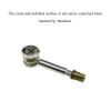 Hahiyo Furniture Connector Cam Lock Fittings Dowel Flat Back Fastener
