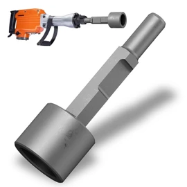 Ground Rod Driver Hex Shank, Ground Rod Driver for Grounding Rod, Rotary Hammer Drill, Compatible with Hex Demolition Jack Hammer, 1-3/16" Hex Shank (HEX 50MM)