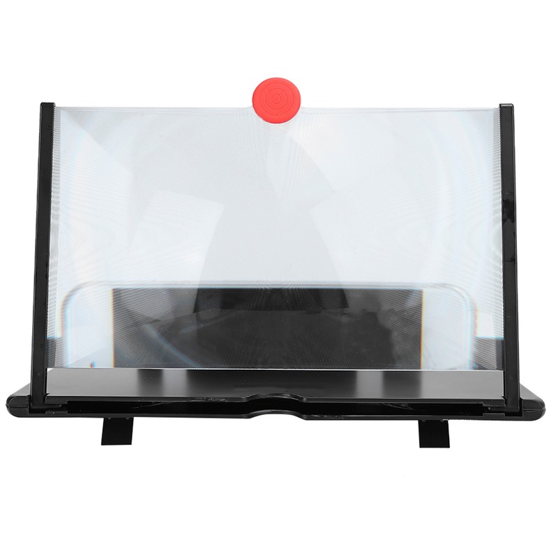 12'' 3D Phone Screen Magnifier HD Screen Amplifier PullOut Bracket