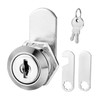 Cabinet Cam Lock Keyed Alike, 5/8" Cylinder Tool Box Lock