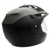 MMG Motorcycle Scooter Open Face Helmet Crux Flip Up Visor