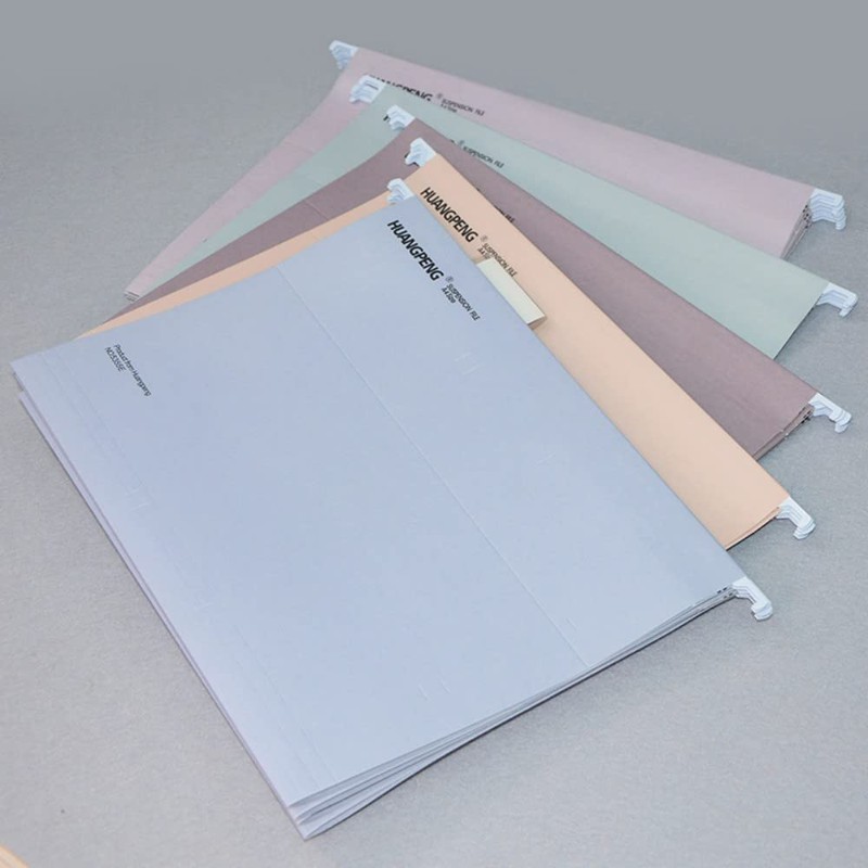 Seimeinoki Hanging Folders, A4, 10 Pieces, Hanging Files, with Labels
