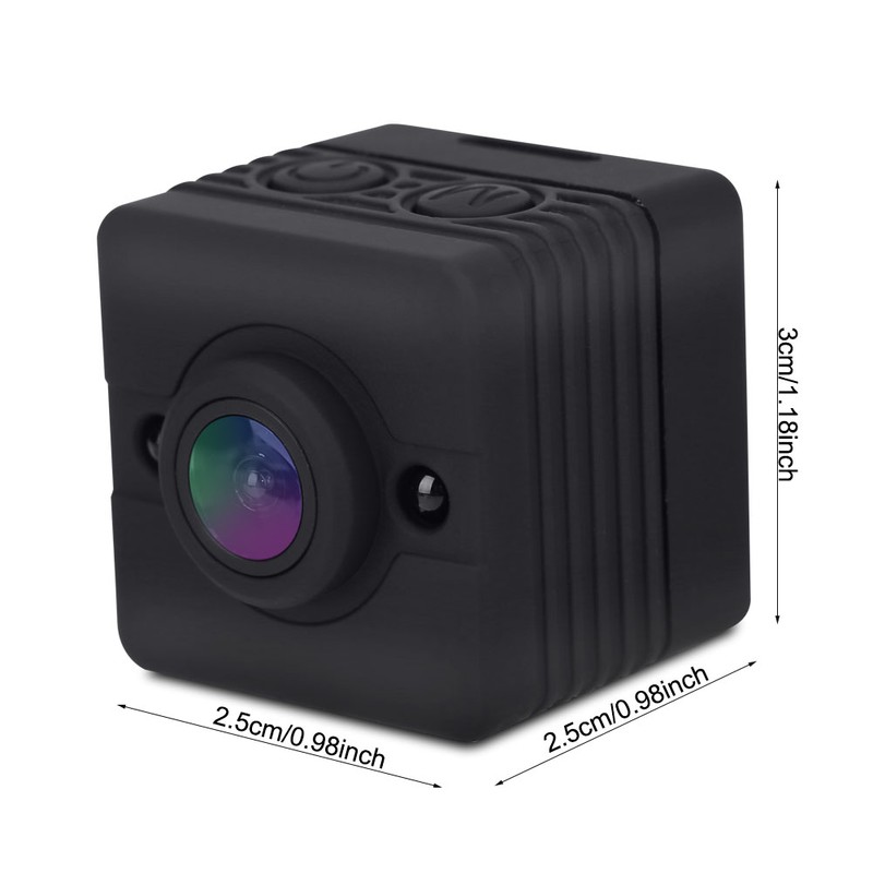 1080P HD Portable Mini Infrared Waterproof Cube Action Camera Camcorder