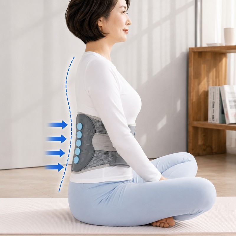 Pincher Belly Band Waist Protector Support Thin Spine Band Pincher