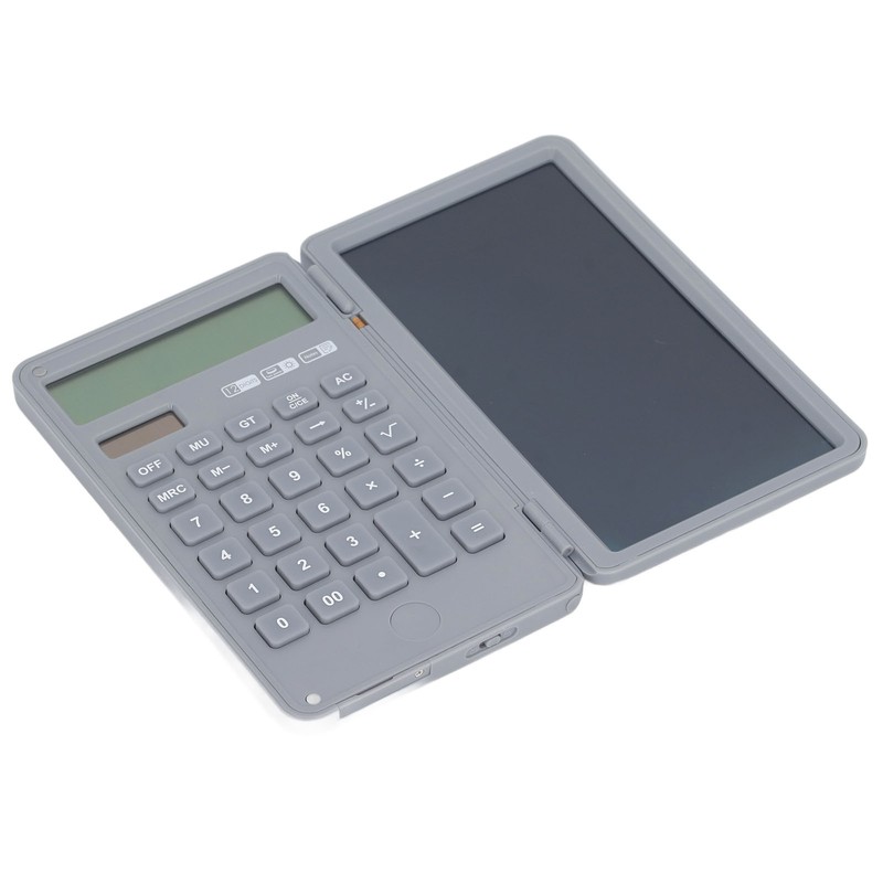 Calculator Handwriting Board Foldable Portable 12 Digits Display Scientific Electronic