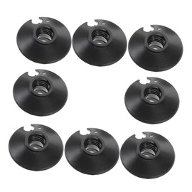 BESPORTBLE Trekking Pole Mud Accessories Replacement Accessory Set for Hiking Stick 8pc Round Pole Tips for Outdoor Use