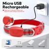 Flashseen LED Cat Collar,Light Up Dog Collar Rechargeable, Dog Lights