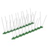 12Pcs Stainless Steel Bird Deterrent Spikes 25cm Anti Cat Crawling