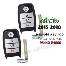 KeylessAutoParts 95440-E4000 for Kia Soul EV 2015 2016 2017 2018 Remote Smart Key Fob CQOFN00100
