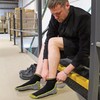 Mens Anti Sweat Heavy Duty Breathable Short Trainer Bamboo Work