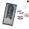  Marvulur Magnetic Eyelashes, Marvulur Reusable Magnetic Eyelash Kit, Natural