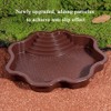 Turtle Bathing Pool, Reptile Feeding Dish Water Pot, Landscape Fish