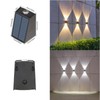 ASLIDECOR Solar Wall Light Up and Down 2 Modes Waterproof