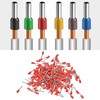 1000Pcs Insulated Ferrule Electrical Pin Crimp Terminals 20 AWG Cord