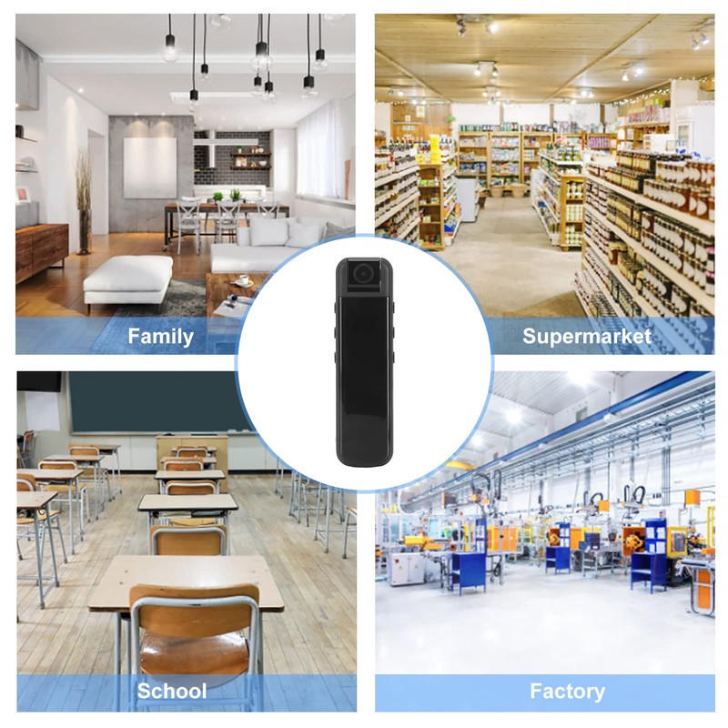 Body Camera, 1080P Body Worn Camera Video Recorder, Night Vision