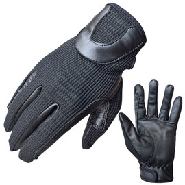 Attono Men's Competition Dressage Riding Gloves Mittens, 9/L