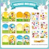 Lonfliness 36 Sets Easter Stickers Crafts for Kids Make Your