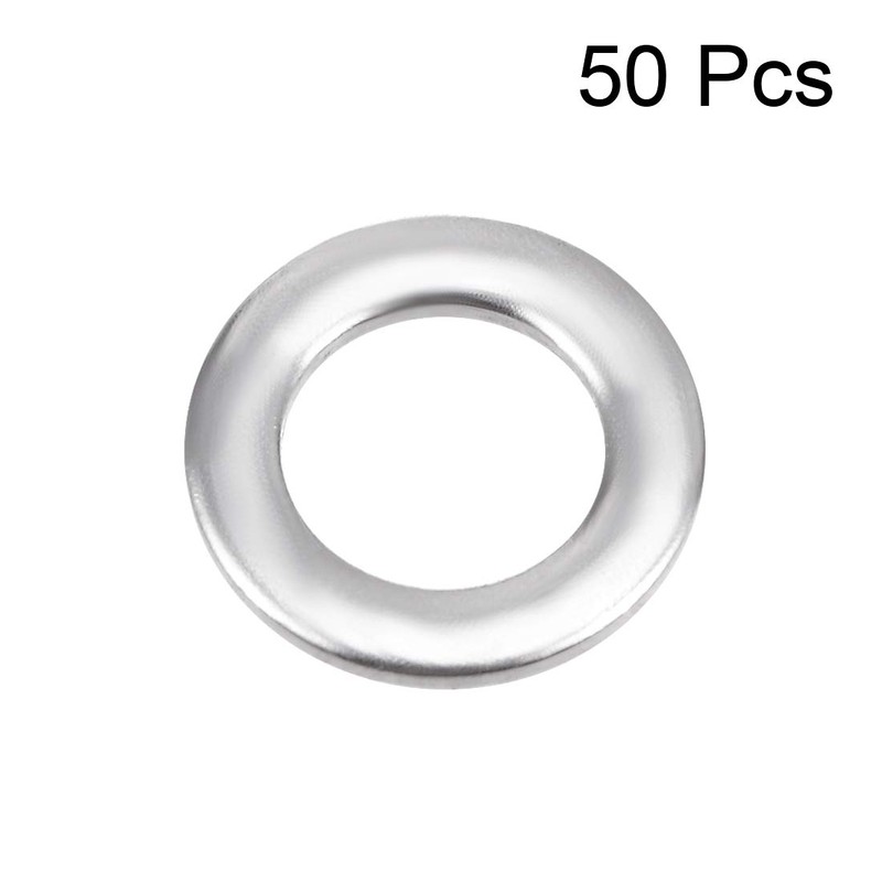 sourcing map 50 Pcs 4mm x 7mm x 0.8mm 304