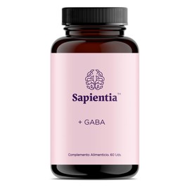 Sapientia + GABA - Valeriana, Gluconato de Magnesio, Melisa, L-Teanina, Pasiflora, Complejo B - Suplemento Alimenticio 100% Natural