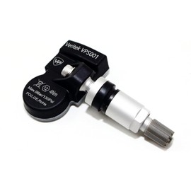 Set of 4 MXSA001 TPMS 433mhz Tire Pressure Sensors for Bentley Replaces 4F0907275B 7PP907275F w/Silver Aluminum Valve Stems Aftermarket Replacement