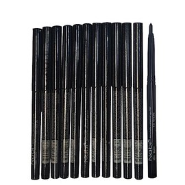 12pcs Nabi Retractable Waterproof Black Eyeliner (Wholesale Lot) Pencil