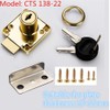 Cabinet Lock, Drawer Lock, Mailbox Lock, Door Lock, Suitable for